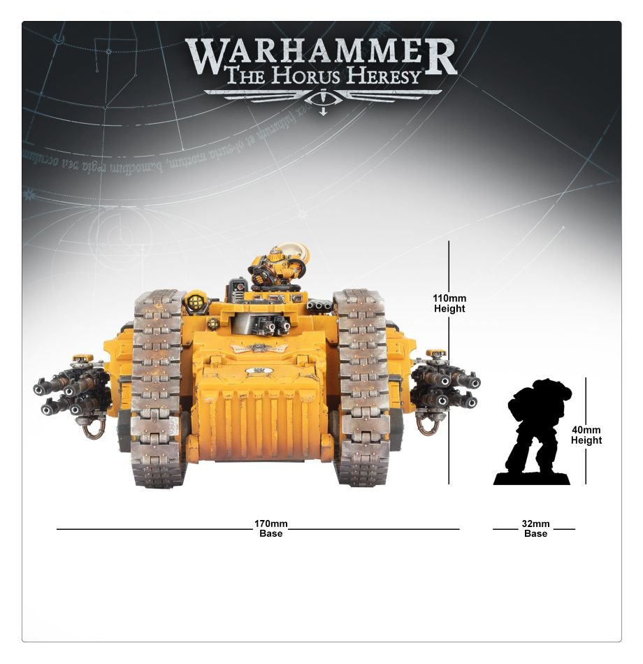 Миниатюры :: Games Workshop :: The Horus Heresy :: Legiones Astartes:  Spartan Assault Tank