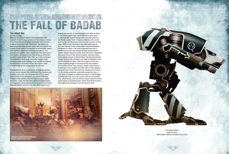 BADAB WAR CHARACTERS UPDATE FOR SIXTH EDITION
