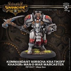 Kommandant Sorscha Kratikoff Warcaster (resin/metal)