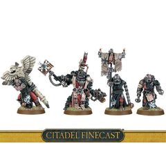 Black Templars Chaplain Grimaldus & Retinue