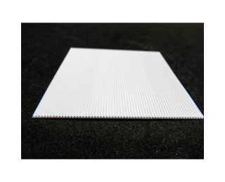 ABS Embossed Plasticard A4 - DIAMOND HO 0.75 mm Single Tread Styrene Plastic