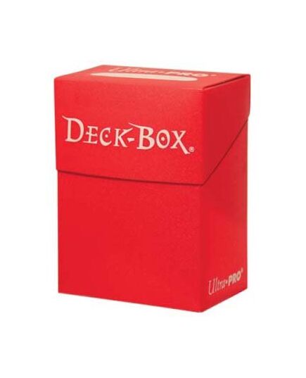 Deck Box Red